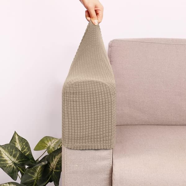 2 stk. sofaputebeskyttere, trekk, armlener, sofa A DXGHC