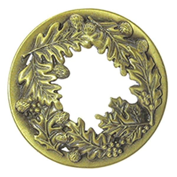 Lyslokk Duftlysbeskyttelse, Lysgaver for Kvinner, Hjelper Krukkelamper Smelte Jevnt Blad 7.8cm Bronse
