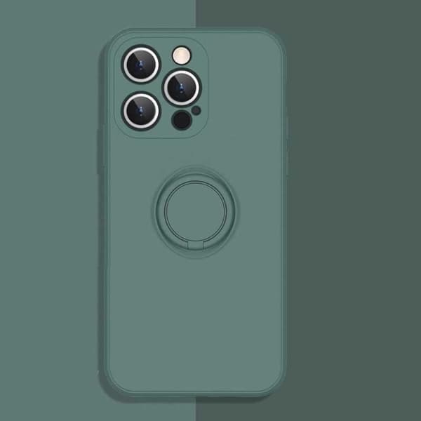 iPhone 12 Pro Max iskunkestävä kuori sormipidikkeellä CamShield musta Svart
