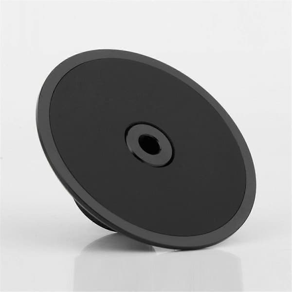 Vinyl Record Player Weight Metal Disc Stabilizer Vibration Reducer Record Clamp Turntable Black