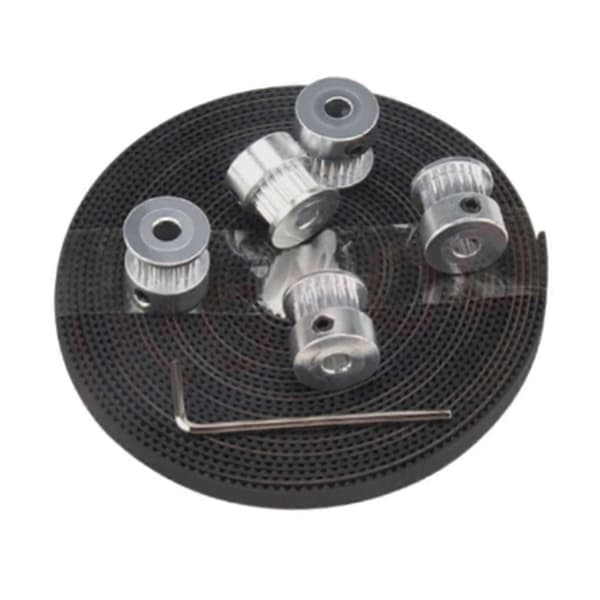 20T Timing Belt Pulley Bore 5mm Synchronous Wheel 3D Printer Replacement Kit