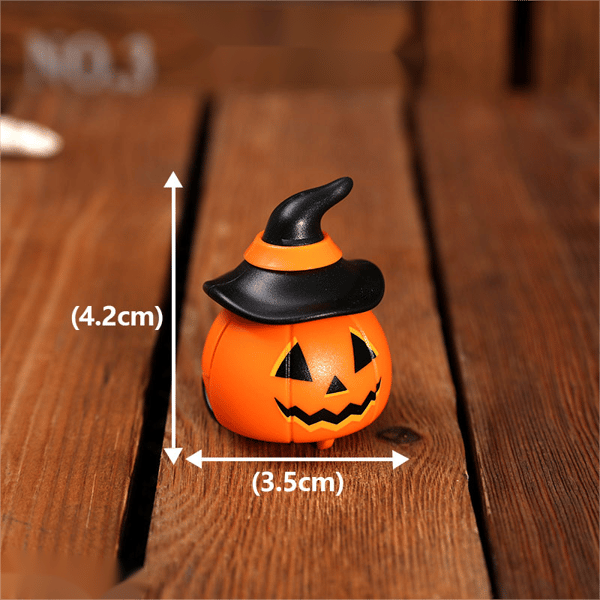 2 stk. Halloween pull-back racere, 2 forskellige biler, Halloween-festpose eller gaveidé