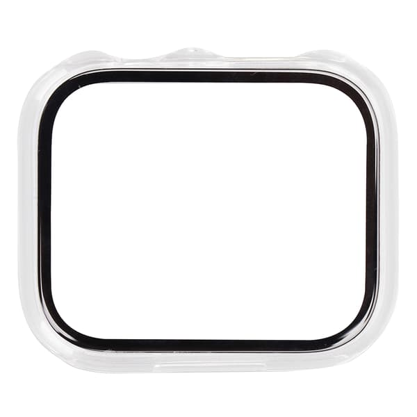 Protective Watch Case with Tempered Glass Screen Protector, Full Coverage HD for IWatch Series 7 2021 41mm Transparent