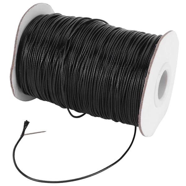 1mmx160m Wax Rope Eco-Friendly DIY Hand-Woven Waterproof Waxed Thread Cord