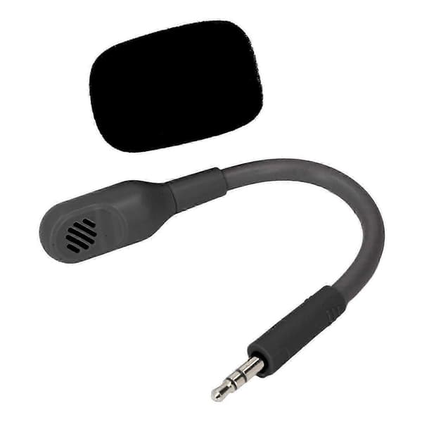 Mikrofonerstatning for Barracuda X trådløst gaming-headset 3,5 mm avtakbar gaming-boom-mikrofon [DB]