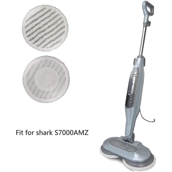 Erstatningsmoppepuder til Shark S7000amz S7001 dampmoppe, 6 stk.
