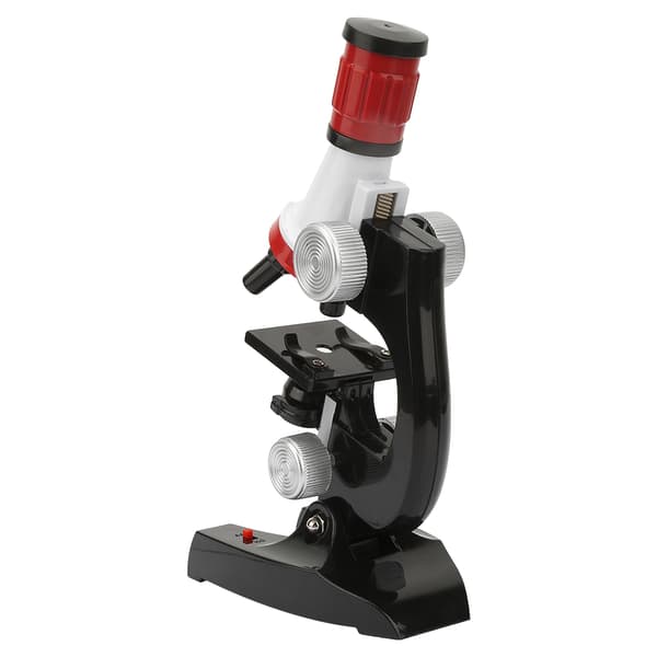 Kids Biological Microscope Kit Educational Science Beginner Microscope Toys