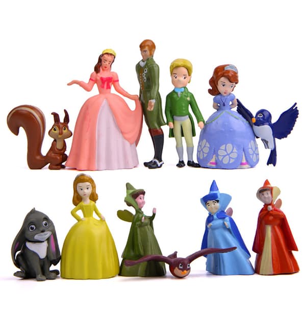 12 stk Prince Sophies Anime Figur Leketøy Samling Modell Dekorasjon Samleobjekt Statue-FX-