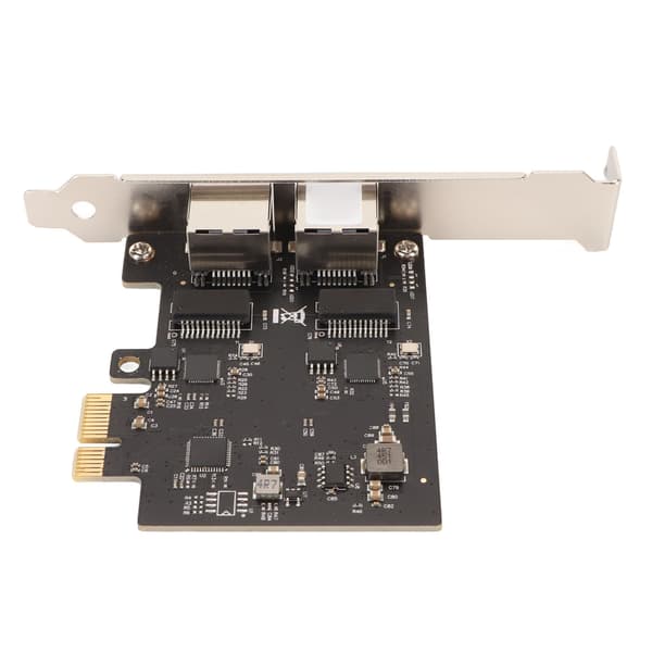 PCIe 2.5G netværkskort dobbeltport RTL8125B 2500M 1000M computer netværksadapterkort til stationær pc