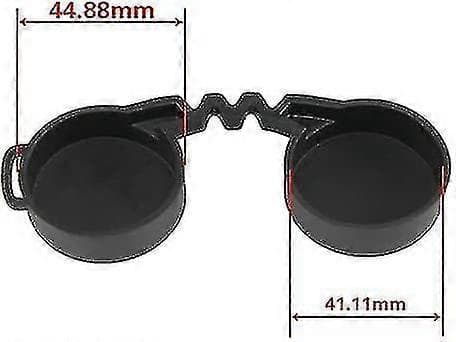 10x42 Rubber Lens Cover for Binoculars + Rain Cover, Objective Optics Protection Covers1565 WG