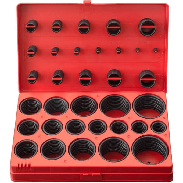 Rubber O-ring Kit - 419 Pieces - 3-50 mm O-ring Assortment - O-rings - O-ring Kit