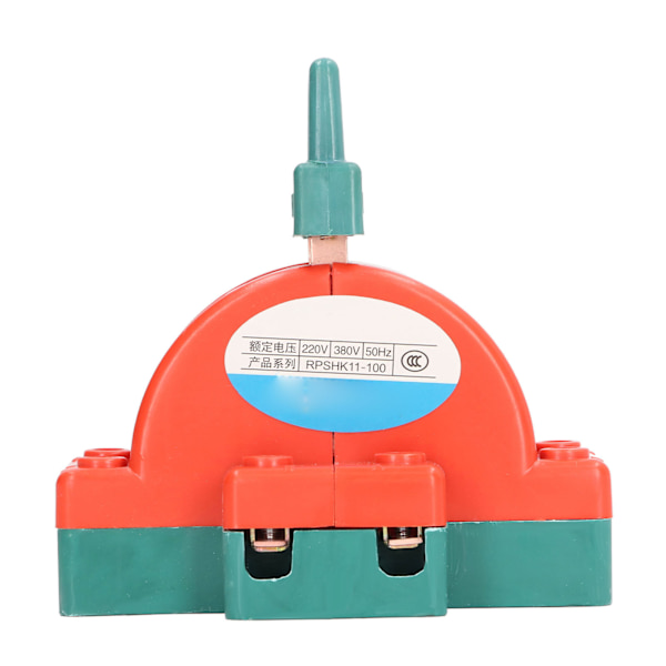 2-pole knife switch double throw disconnector electrical load switch with fasteners 220V 380V 32A