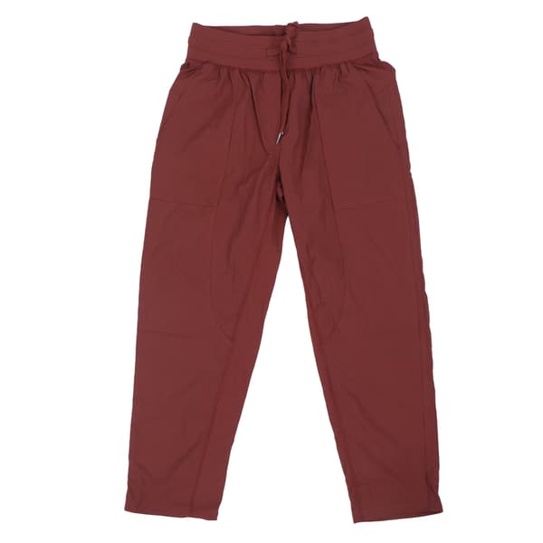 Casuala Drawstring Training Pants Women Breathable Workout Joggers for Running (vermilion) S