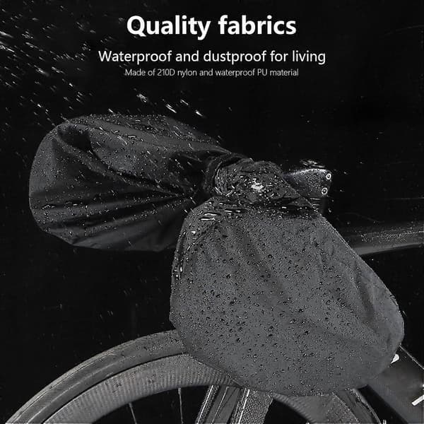 Waterproof Handlebar Cover for Mountain Bikes and Folding Bikes, Rainproof Bar Protector (FMY)