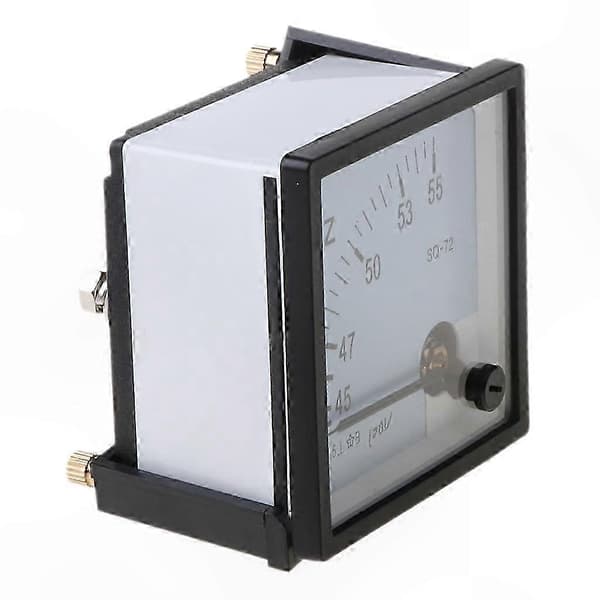 AC Analog Panel Frekvensmåler Måler 100V 220V 380V Hertz Indikator Tester 220V 220V