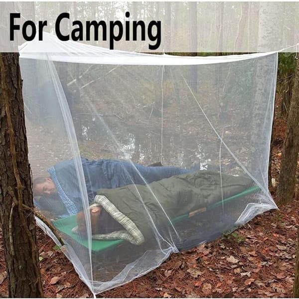 Mosquito Net for Bed, 200x200x180cm Universal Square Mosquito Net Camping Mosquito Net, Canopy Mosquito Net