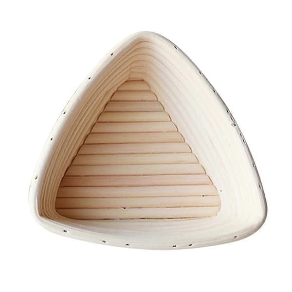 Triangular Rattan Bread Basket Banneton Bread Proofing Basket Sourdough Proofing Baskets for Bread Basket 20x20x6 Basket 20x20x6