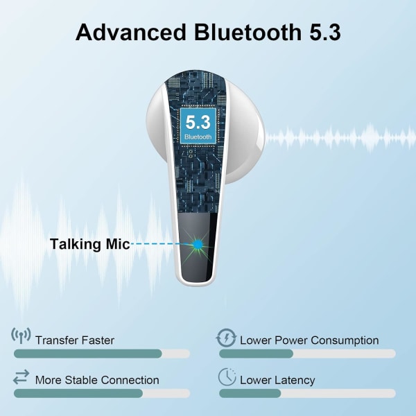 ANC Buzzer Private Mode Bluetooth-headset: Brusreducering, Glidvolym - Svart