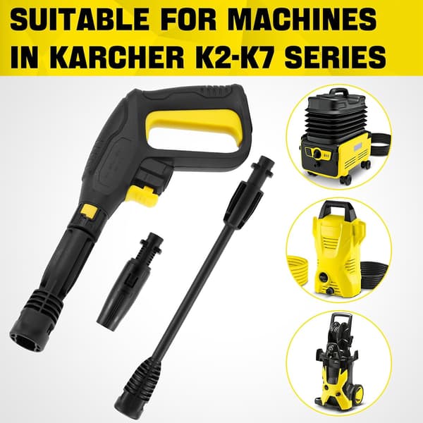2175 Psi Højtryksrenser Pistol Kit til Karcher K2-K7 Erstatning Højtryksrenser Tilbehør