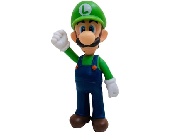 #3-pak PVC Mari Luigi Yoshi Grøn Drage Figurmodel#
