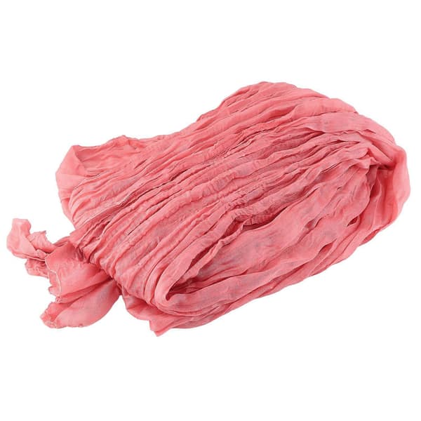 Foldable Soft Cheesecloth Pleated Table Runner for Wedding Party