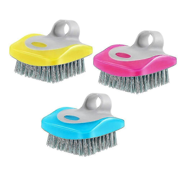 3-pack Grönsaksborste Potatisskrubbborste Grönsaksborste Skrubber