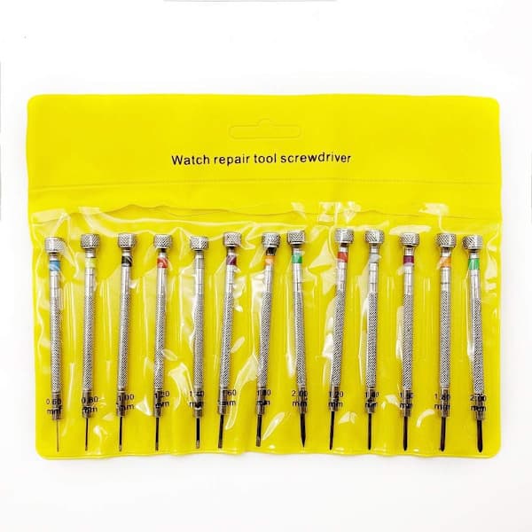 13 Pieces Watchmaker Screwdriver Set, Micro Precision Jeweler Precision Screwdriver