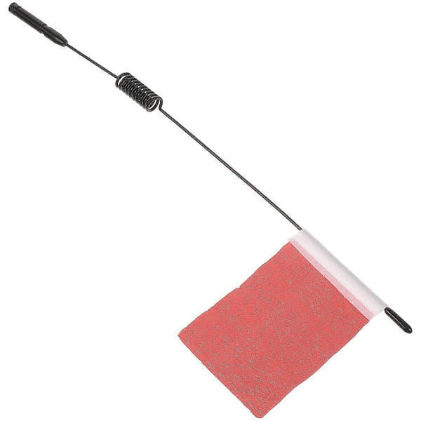RC Klatrebilantenne med Flagg RC Bildel Simuleringssignalledning med Flagg Metall RC Dekorasjon