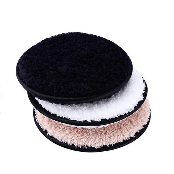 Makeupfjernerpuder - 3-pak genanvendeligt sæt mikrofiber ansigtsrens