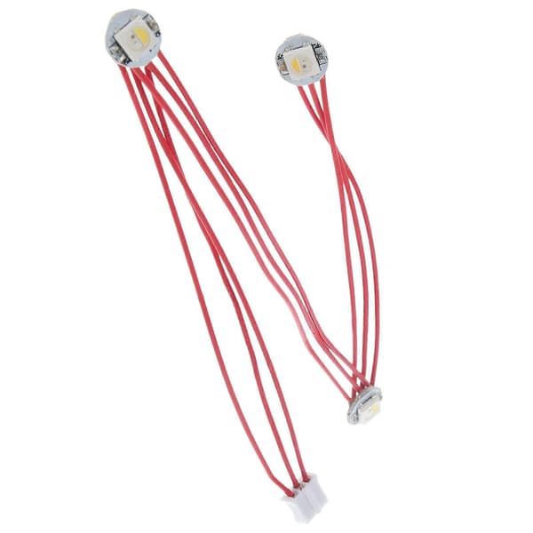 Mini Knap PCB LED Erstatning 3D Printer RGBW LED Lampepanelkort med Kabel
