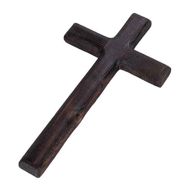 Solid Wood Cross Christ Ornament Wall Decoration Table Cross Home Chapel Decor