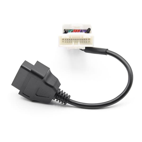 OBD2 Diagnostisk Gränssnittskabel Adapterkabel Passar för Scan My och TesLAX Model 3