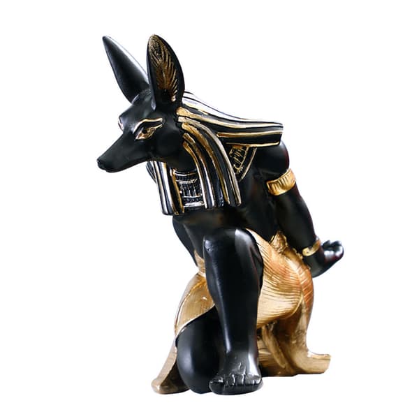 Creative Wine Rack Synthetic Resin Innovative Wine Rack Holder Simple Bottle Wine Rack Table Decoration Anubis