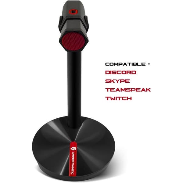 Microphone - Gaming/Livestreaming - Compatible with PC, Mac, Consoles - App: Podcast, Twitch Streaming, Youtube, Discord, Chat