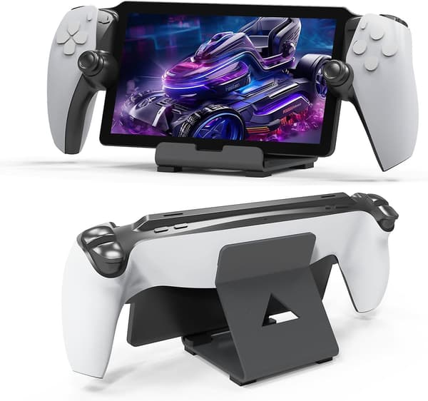 Desktop Holder Compatible with PS Portal/Asus Rog Ally/Steam Deck/Switch, Gaming Accessories Game Controller Host Mount