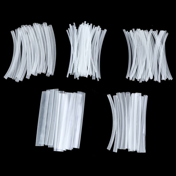 150 stk. 100 mm 2:1 Krympeflex Polyolefin Transparent
