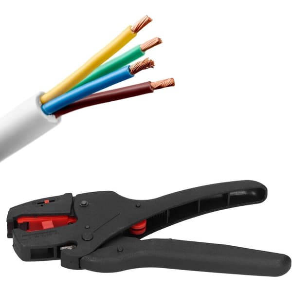 Wire Stripper, Practical Wire Stripper with Fs-D3 for Rubber Insulating Layer: 0.08-6.0 mm² for Workers