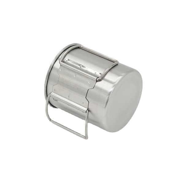 Klatrevandkop camping 304 rustfrit stål krus udendørs foldbar