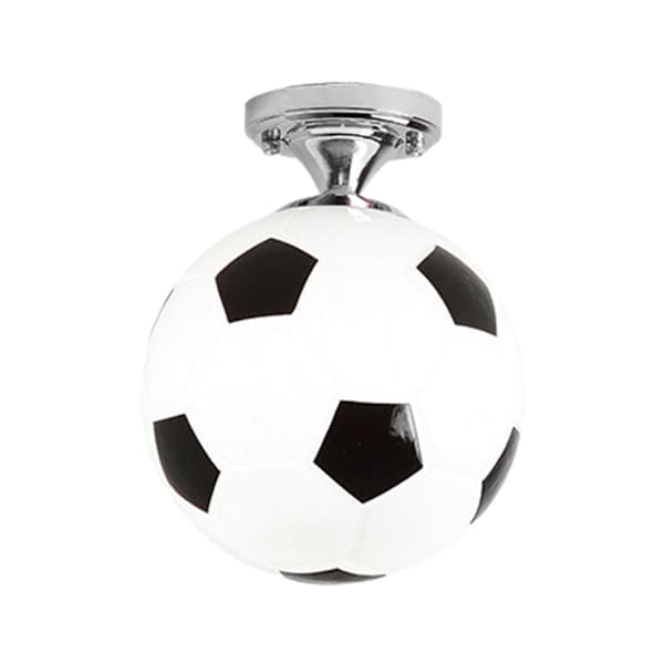 Fodbold LED Loftslamper Fodboldbar Med Sort