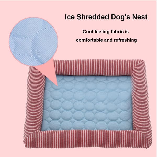 Summer Cooling Pad for Pets, Self-Cooling, No Electricity, S(17x13x1.2) KLB