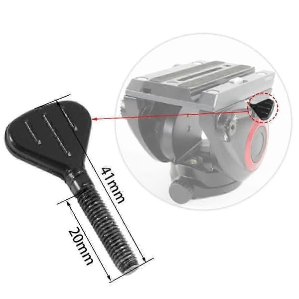 Quick release plate låseskrue egnet til Manfrotto MVH500AH