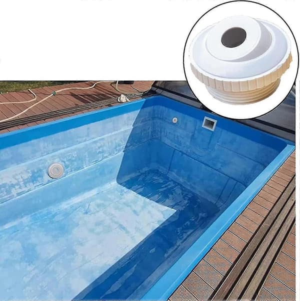 Massage Nozzle for Pool, Jet Nozzle for Spa | Directional Flow Inlet, Fits 1-3/4 \" Thread
