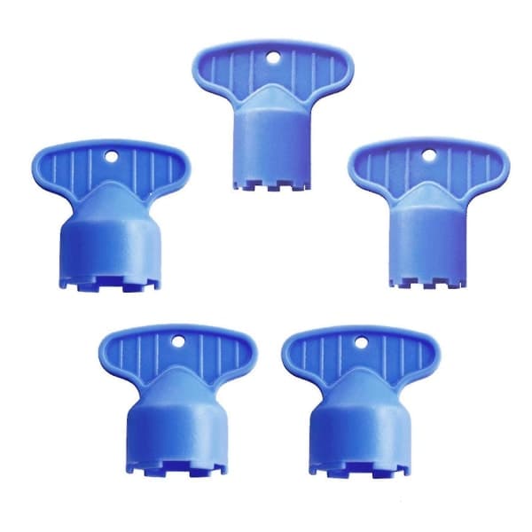 Nøkkel for fjerning av kranlufter, 5 størrelser tilgjengelig for enkle cache-luftere