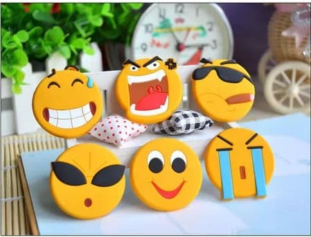 Emoji Magnet Kylskåpsmagnet Dekorativ Whiteboard Klassrumsskåp-FX- H H