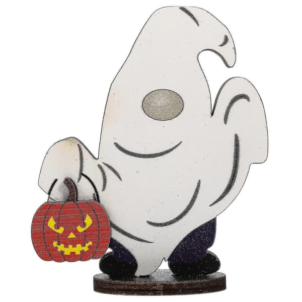 2025 Halloween Table Decoration Table Sign Ghost Halloween Decoration Centerpiece