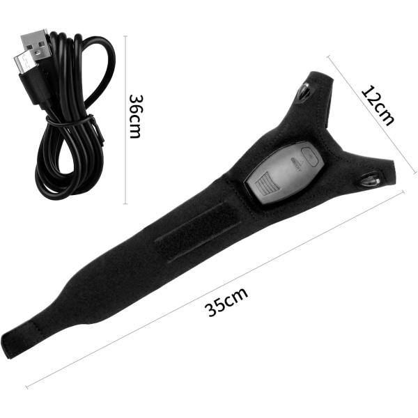 Farsdagspresent, laddningsbara LED-handskar Fiskehandskar med vattentäta lampor, användbar ovanlig pryl, originalpresentidé för män, present till hantlangare