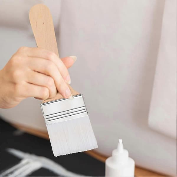 11 Pieces Ceramic Glaze Tools Various Shapes Wooden Ceramic Brushes Ceramic Brush Set for Students Artists Adults