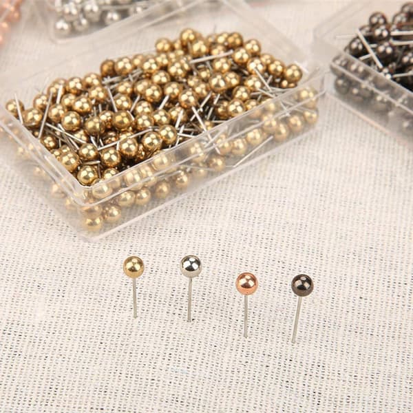800 Pieces Thumbtacks Head Map Push Pins Map Tacks Head Pin Take