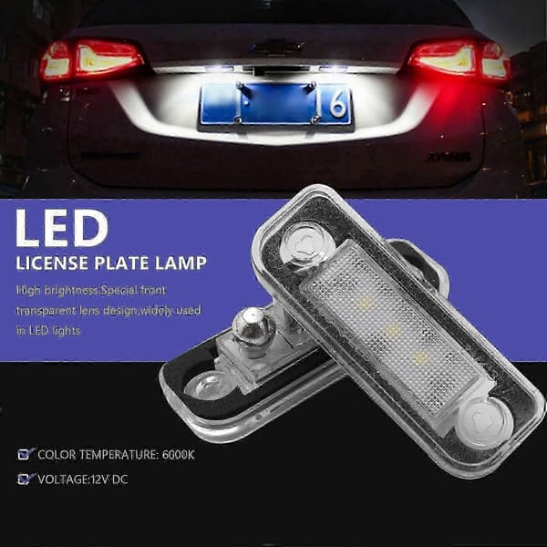 LED-skiltlys feilfritt for W203 5D W211 R171 W219[DB]