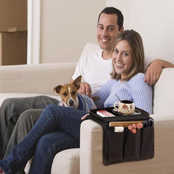 *Armlene Organizer Sofa Oppbevaringsrem Skuff Telefon Maga*